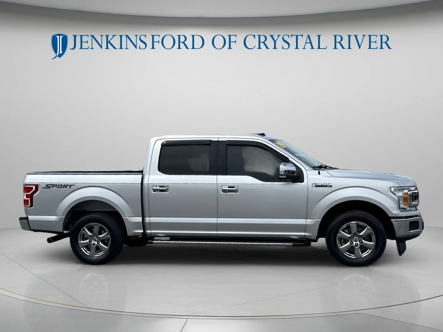 Used 2019 Ingot Silver Metallic Ford XLT image 2