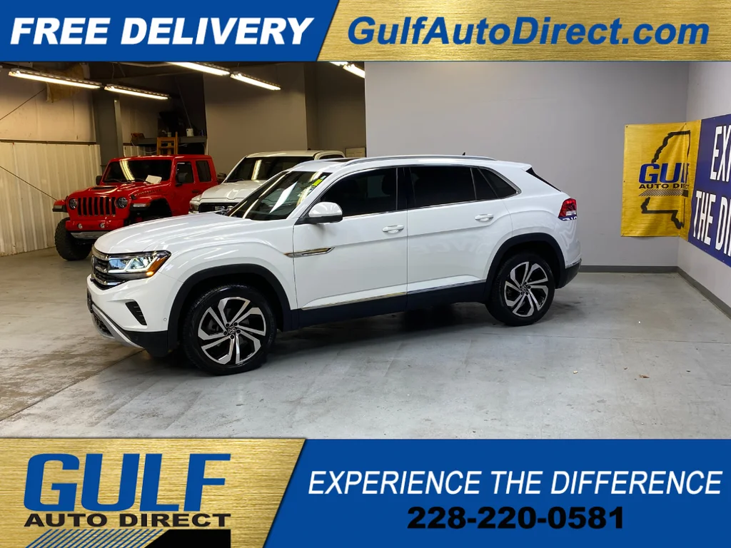 Used 2020 White Volkswagen 3.6L V6 SEL Premium image 5