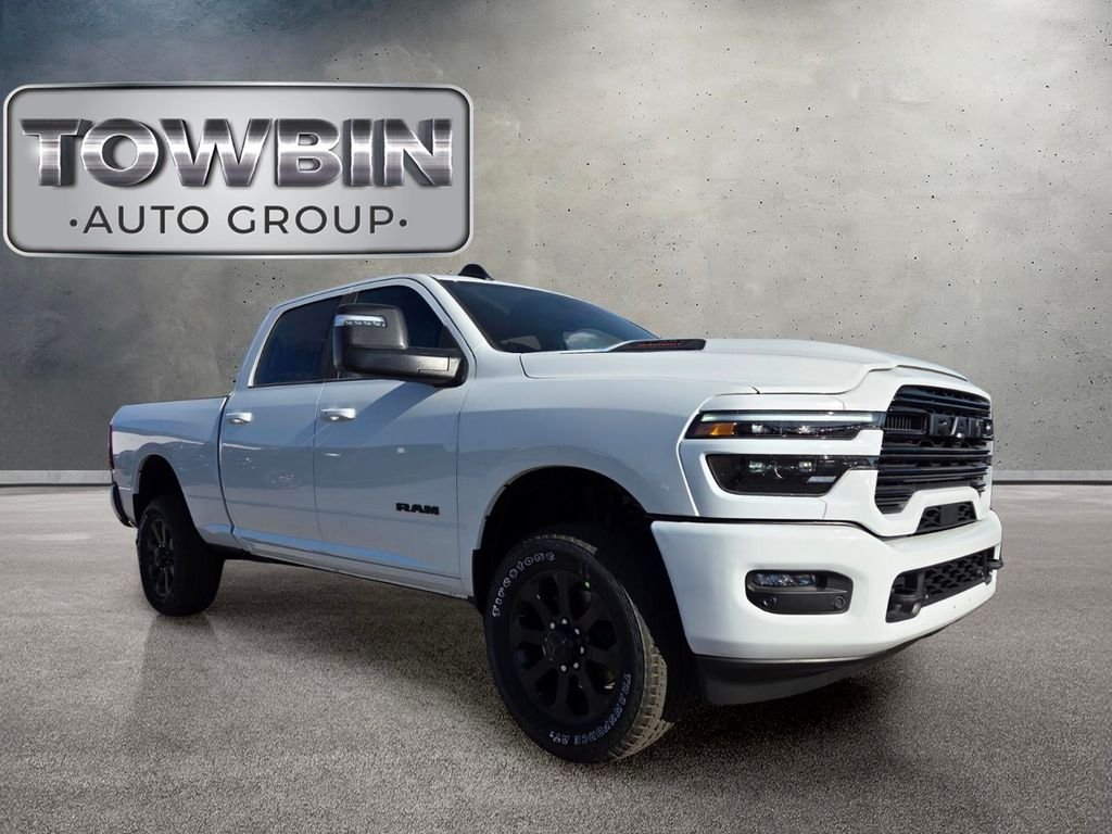New 2026 Bright White Clear-Coat Exterior Paint RAM Laramie image 2
