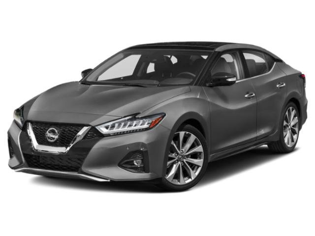 Used 2021 Ruby Slate Gray Pearl w/Black Roof Nissan Platinum image 2