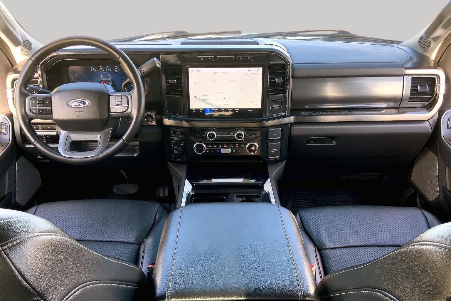 Used 2024 Star White Metallic Tri-Coat Ford F-250 Pickup LARIAT image 16