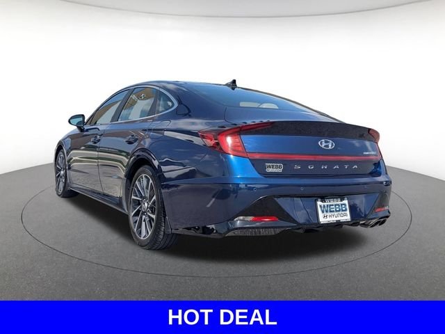 Used 2021 Blue Hyundai Limited image 6