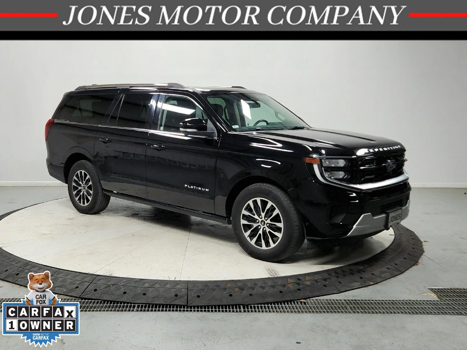 Used 2025 Black Ford Platinum image 1