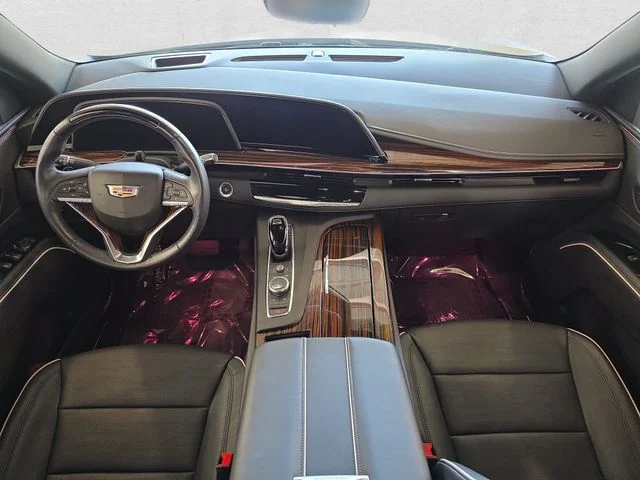 Used 2023 Crystal White Cadillac Premium Luxury image 9
