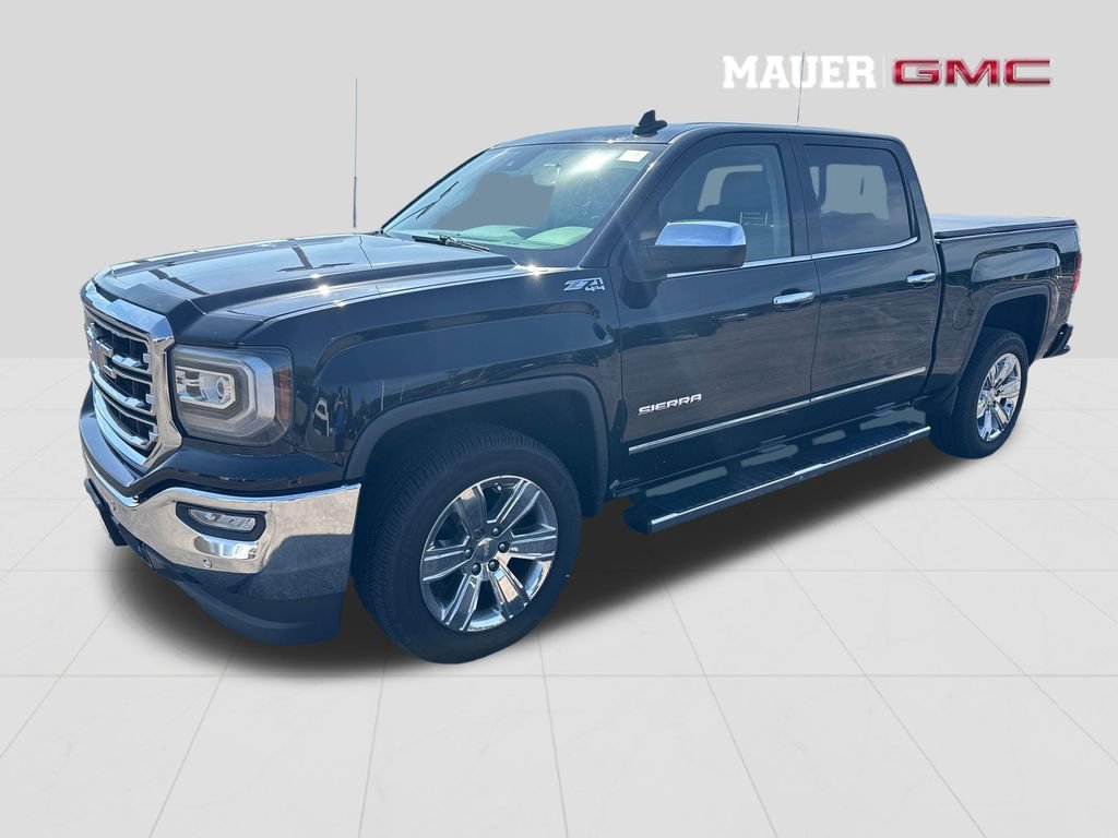 Used 2017 ONYX BLACK GMC SLT image 2