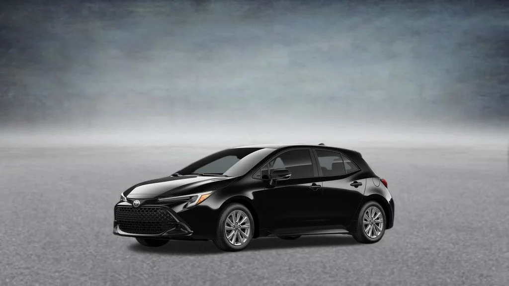 New 2026 Black Toyota SE image 3