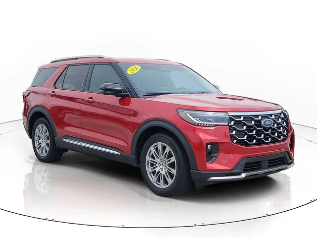 Used 2026 Red Ford Platinum image 3