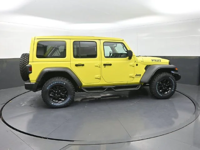 Used 2023 Yellow Jeep Willys 4xe image 11