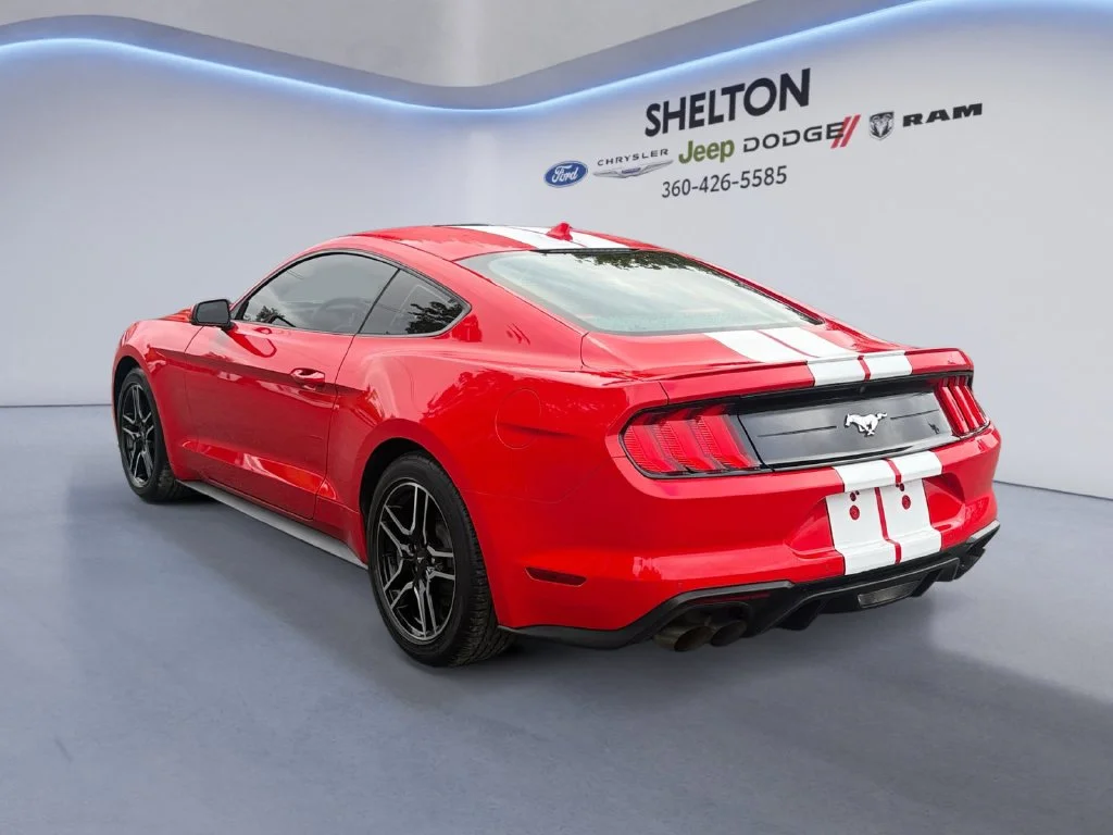 Used 2021 Race Red Ford EcoBoost Premium image 4