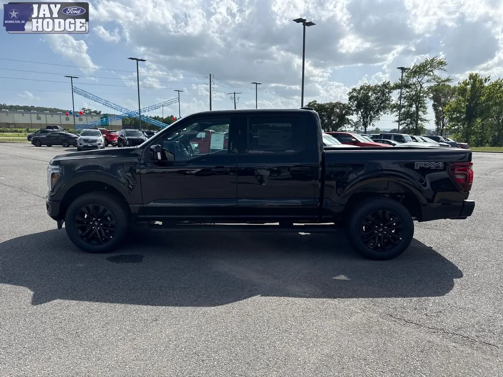 New 2026 Agate Black Metallic Ford Lariat® image 3