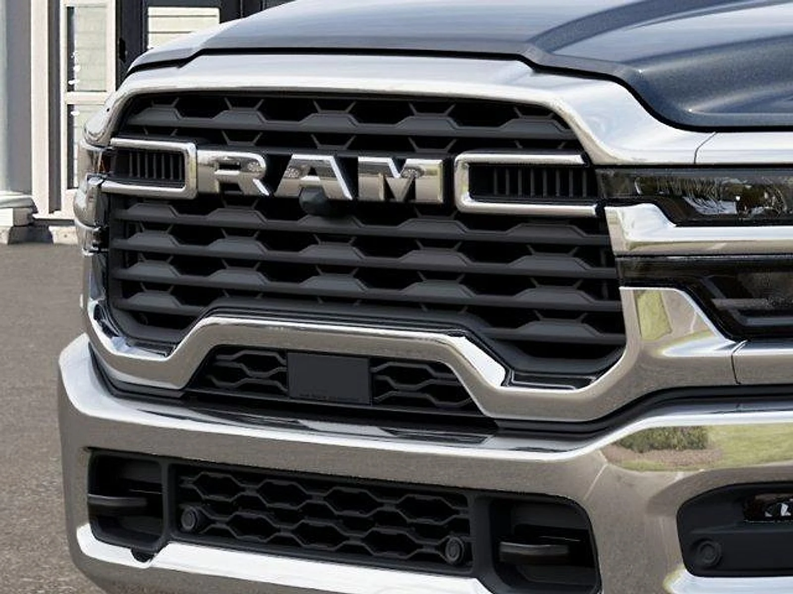 New 2026 Diamond Black Crystal Pearl-Coat Exterior Paint RAM Tradesman Crew Cab 4x4 6