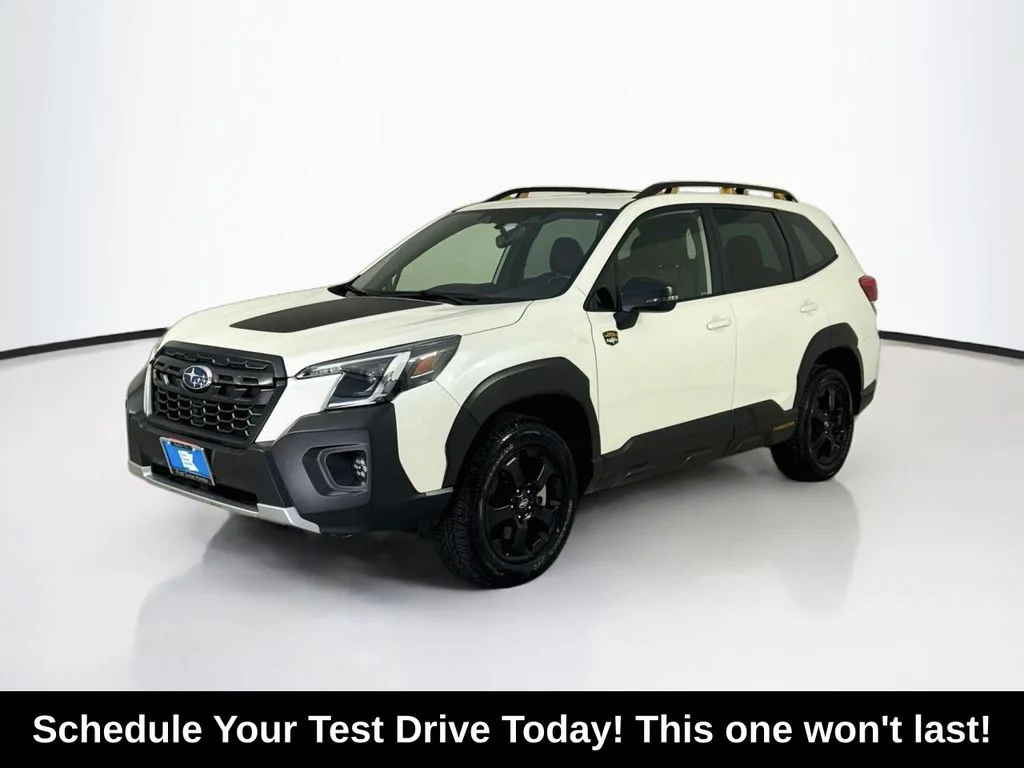 Used 2023 Crystal White Pearl Subaru Wilderness image 6