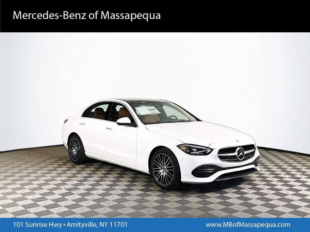 New 2026 Polar White Mercedes-Benz C 300 image 1