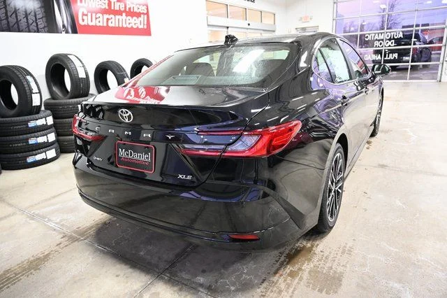 New 2026 Midnight Black Metallic Toyota XLE image 6