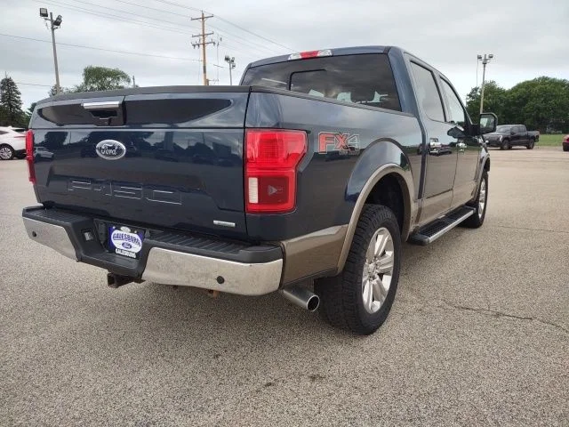 Used 2018 Blue Jeans Metallic Ford Lariat image 6