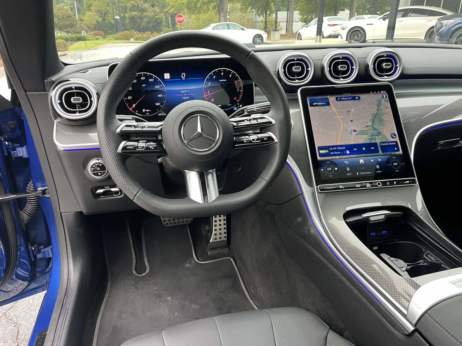 Certified Used 2025 Sterling Blue Metallic Mercedes-Benz CLE 450 4MATIC® Coupe image 39