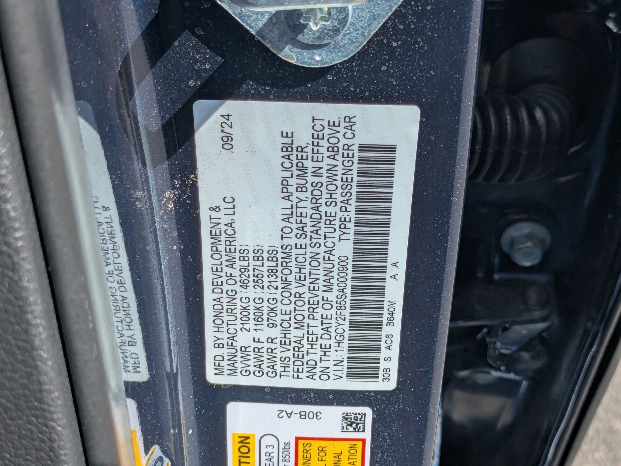 2025 Honda Accord Hybrid Touring - Photo 71