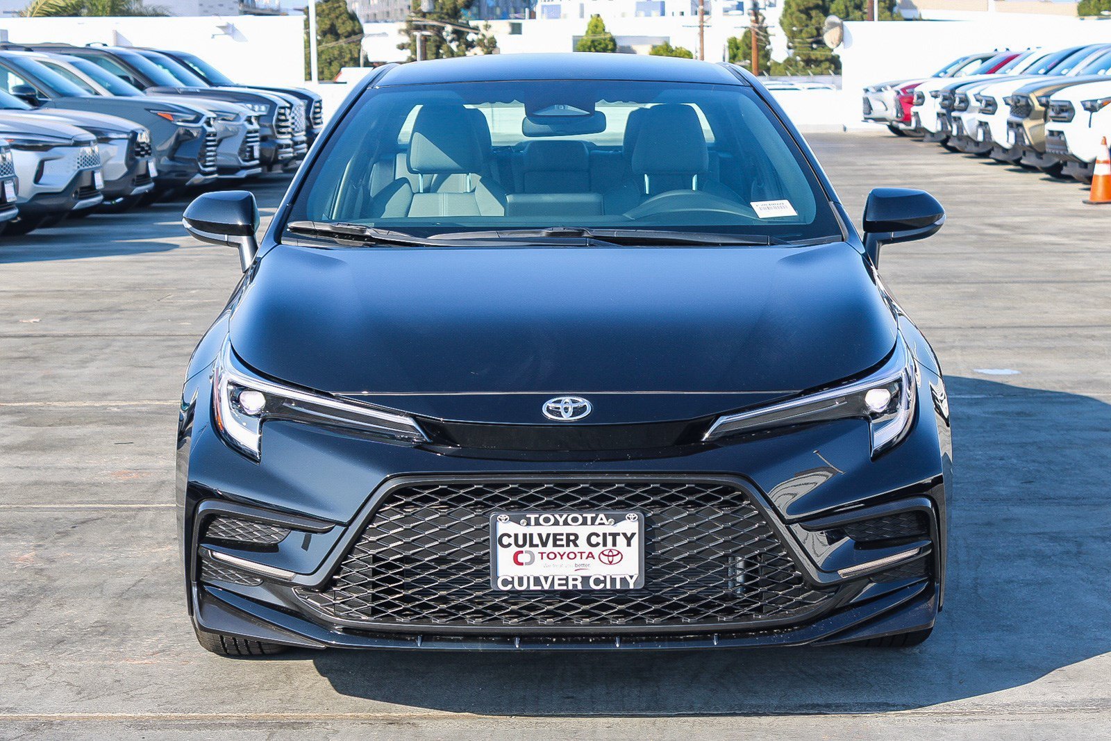 New 2026 Midnight Black Metallic Toyota  SE image 2