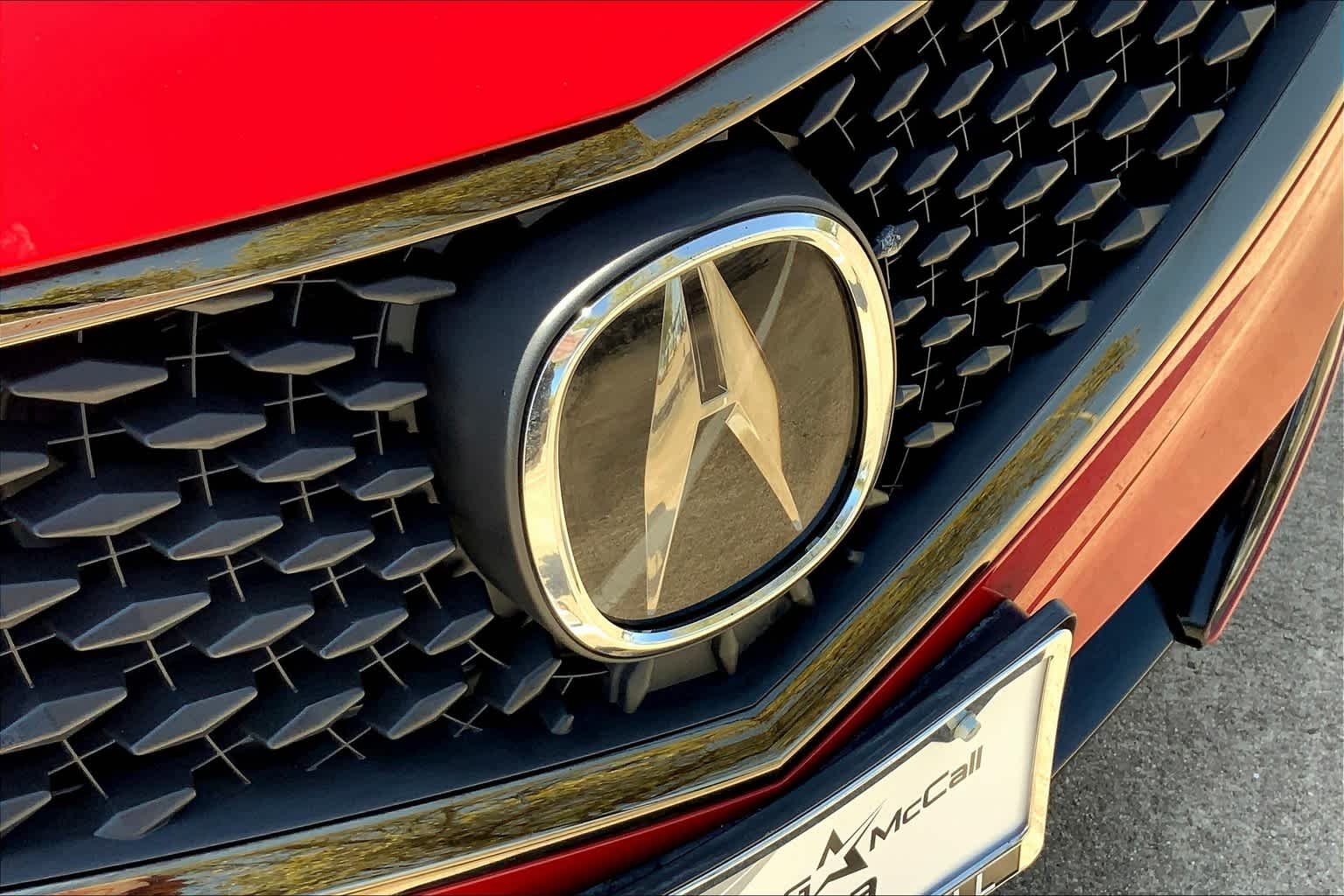 Used 2019 San Marino Red Acura w/A-Spec Pkg Red Leather image 29