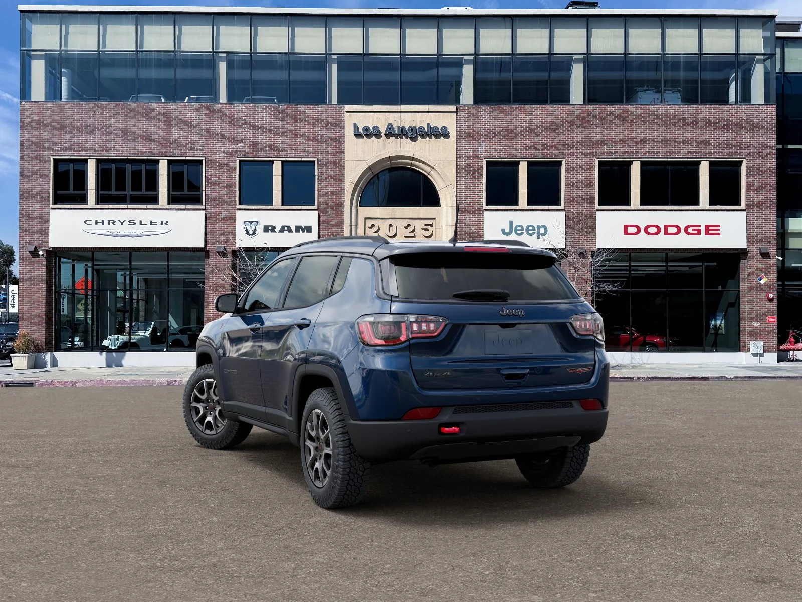 New 2026 Fathom Blue Pearl-Coat Exterior Paint Jeep Trailhawk image 29