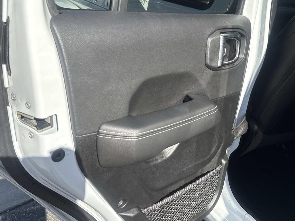 Used 2023 Bright White Clearcoat Jeep Sahara image 24