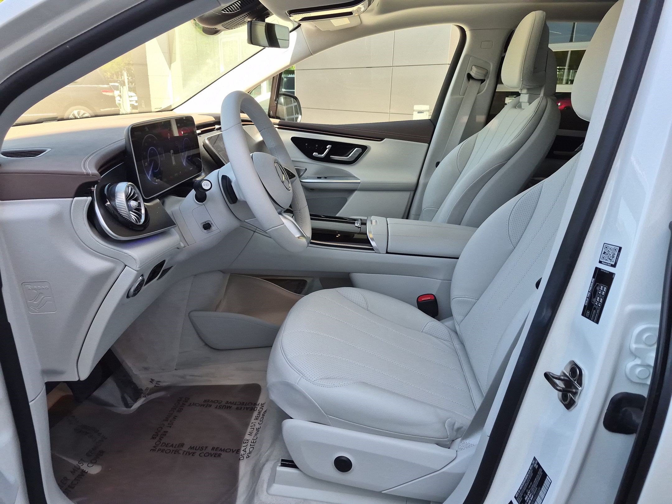 Certified Used 2023 MANUFAKTUR Diamond White Metallic Mercedes-Benz EQE 350 image 15