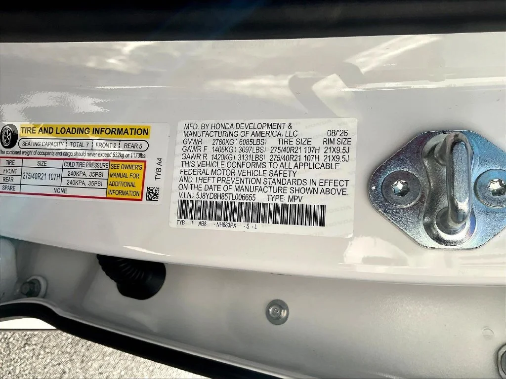 New 2026 Platinum White Pearl Acura SH-AWD Type S with Advance Package image 8
