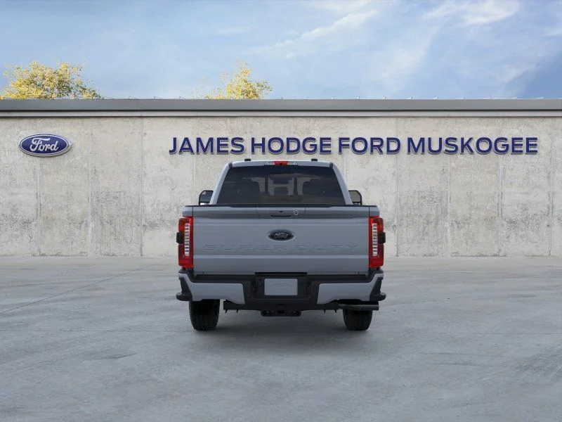 New 2026 Glacier Gray Metallic Tri-Coat Ford Lariat image 5