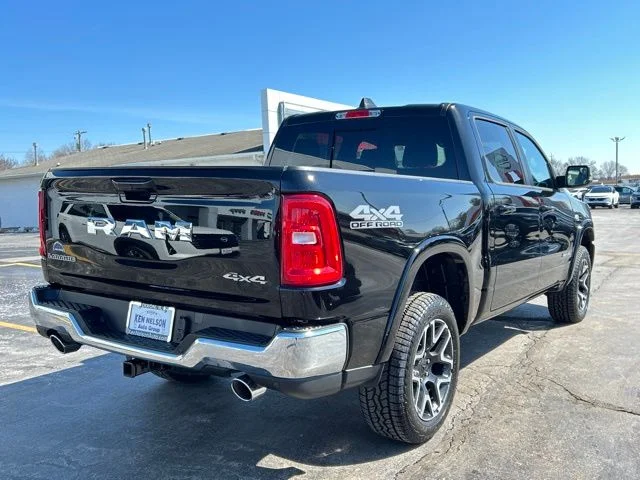 New 2026 Diamond Black Crystal Pearl-Coat Exterior Paint RAM Laramie image 12