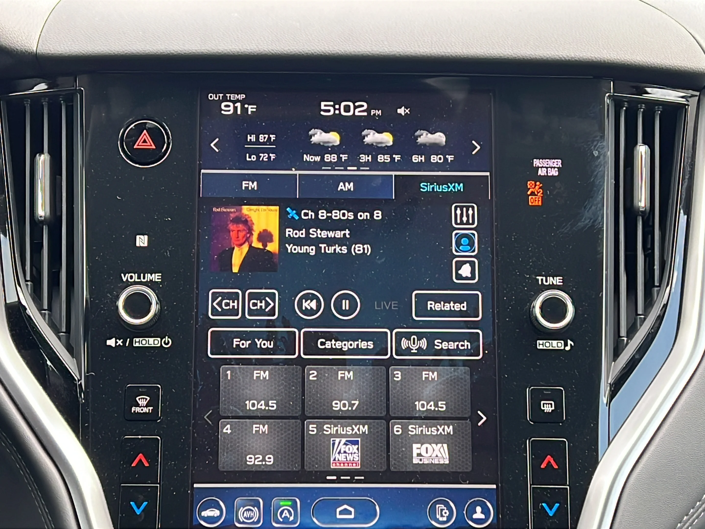 Used 2024 Magnetite Gray Metallic Subaru Onyx Edition XT image 14