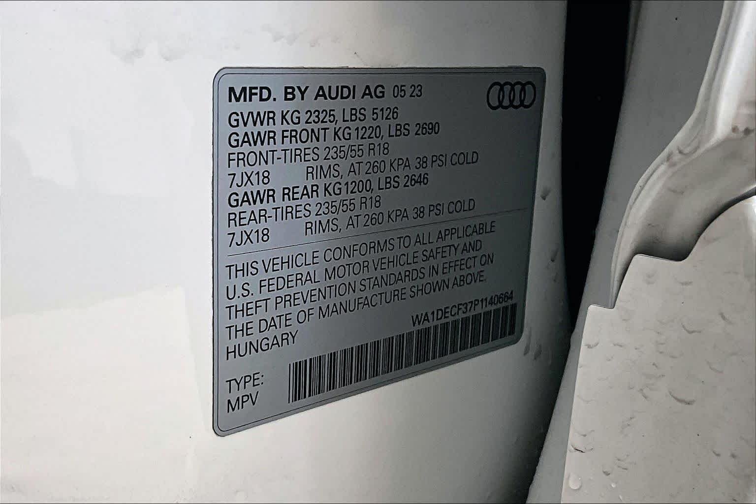 Used 2023 Mythos Black Metallic Audi S line Premium image 31