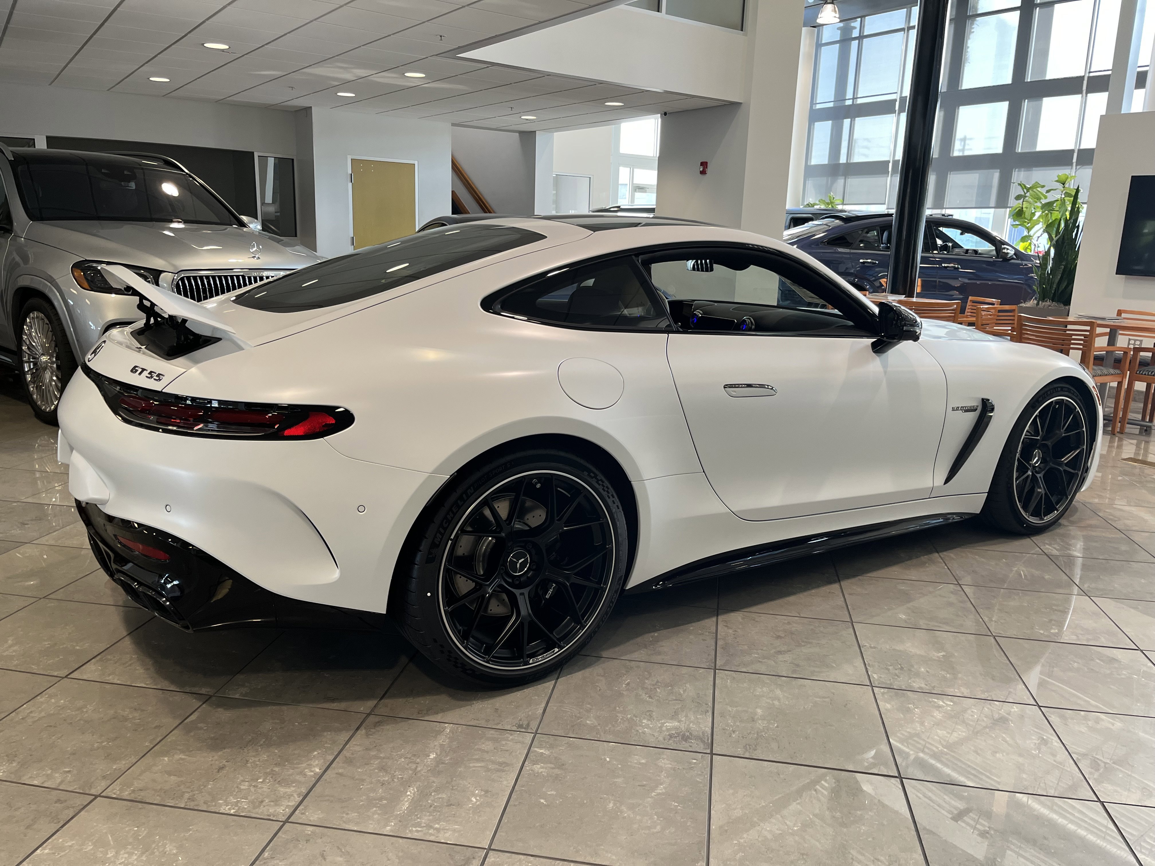 New 2026 MANUFAKTUR Moonlight White Magno Mercedes-Benz AMG® GT 55 image 5