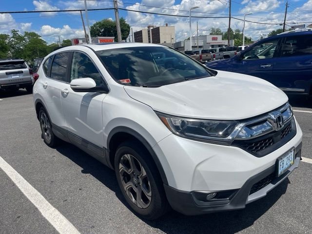 Certified Used 2019 Platinum White Pearl Honda EX image 1