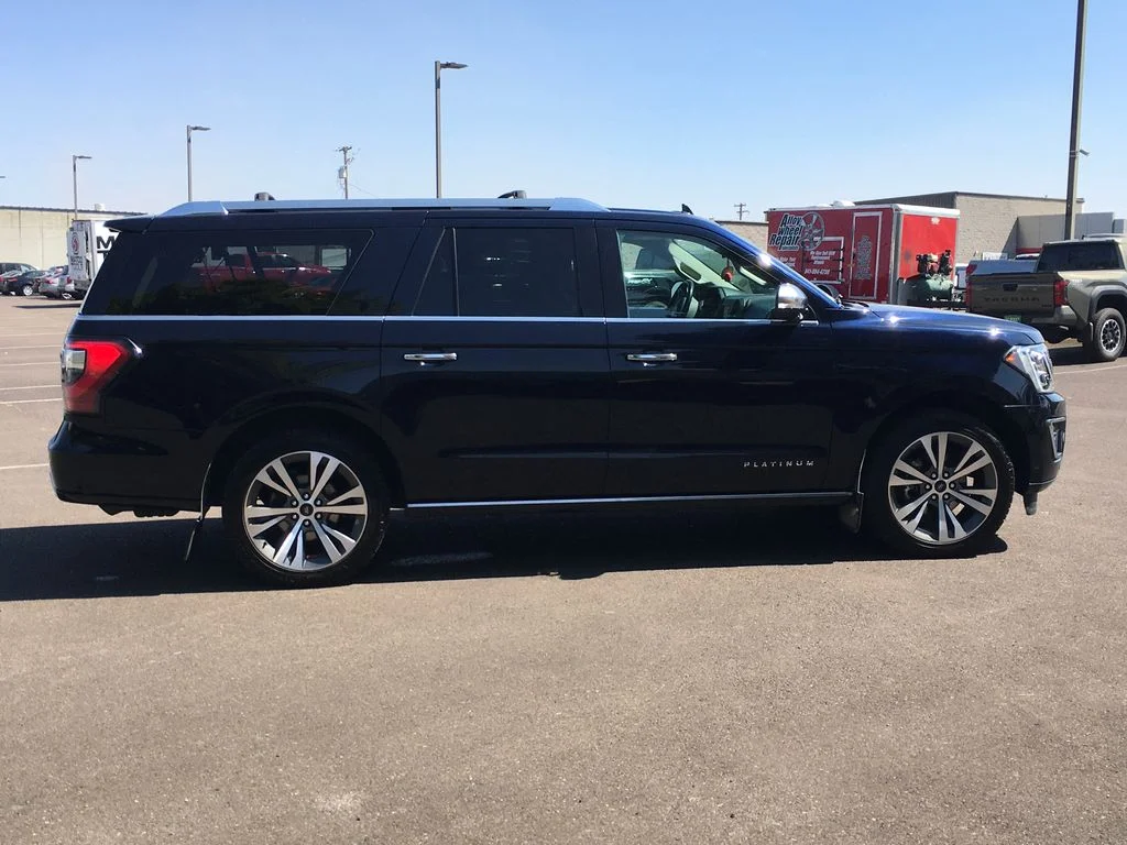 Used 2021 Blue Ford Platinum image 8