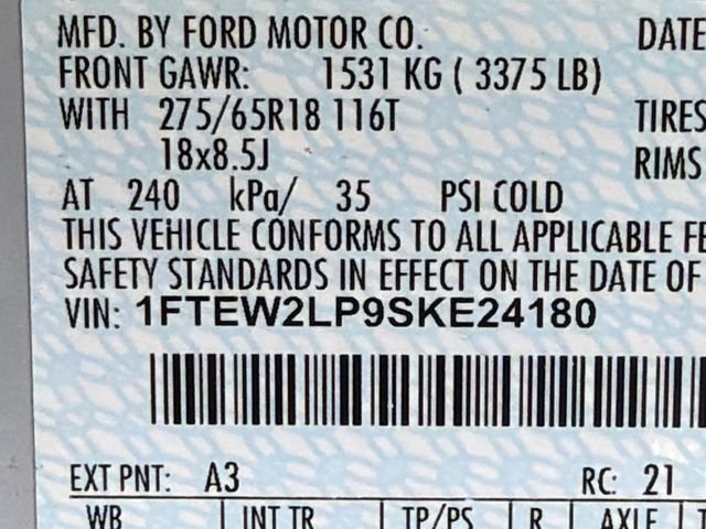 Used 2025 White Ford STX image 30