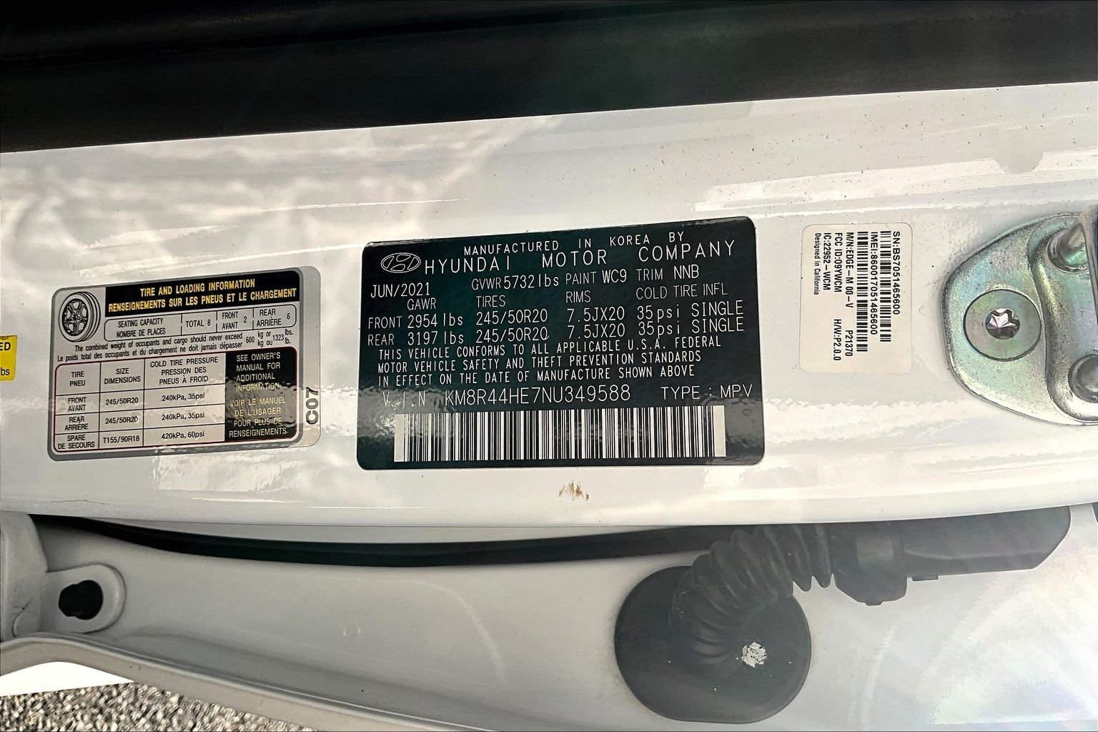 Certified Used 2022 White Hyundai SEL image 22