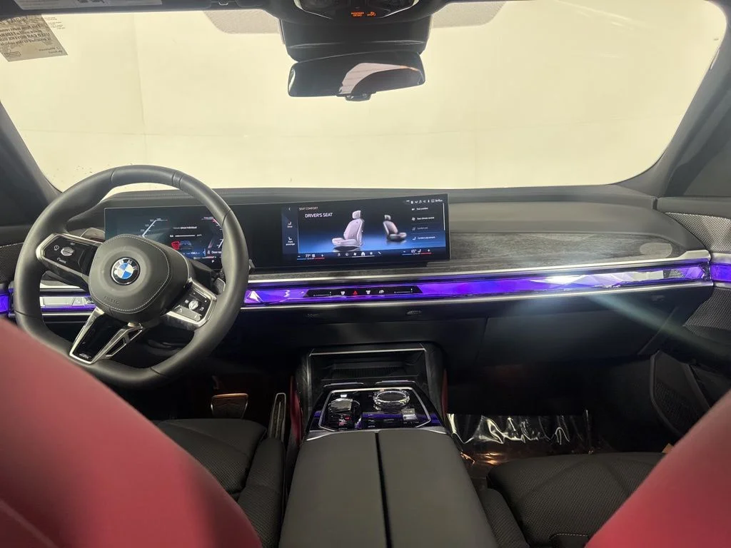 Used 2025 Black Sapphire Metallic BMW 740i xDrive image 16