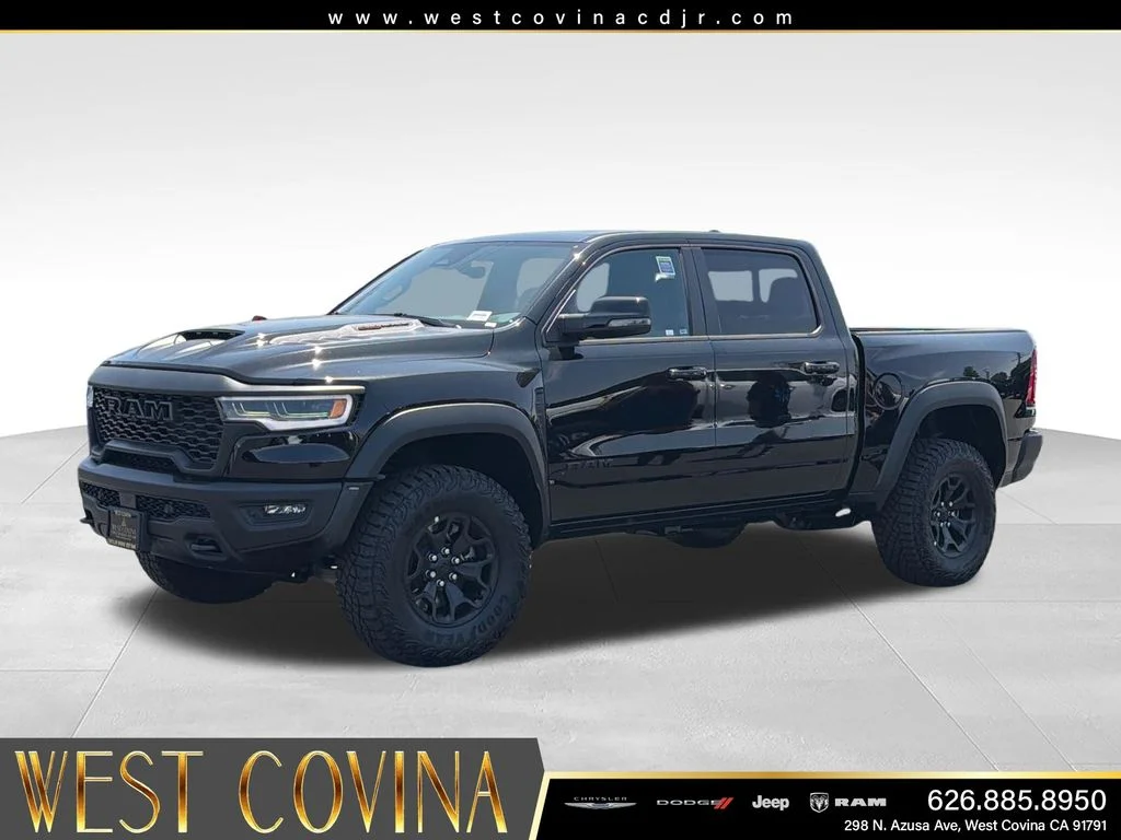 New 2026 Diamond Black Crystal Pearl-Coat Exterior Paint RAM RHO image 1