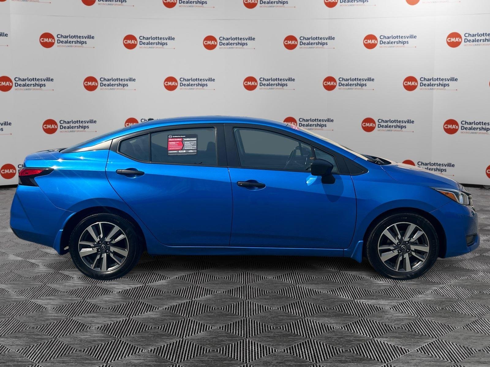Used 2024 Electric Blue Metallic Nissan S image 6
