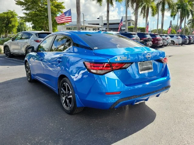 Certified Used 2025 Blue Nissan SV image 6