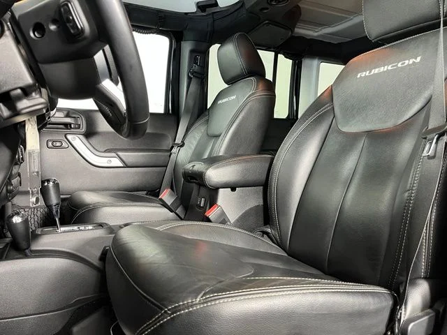 Used 2016 Black Jeep Unlimited Rubicon image 17