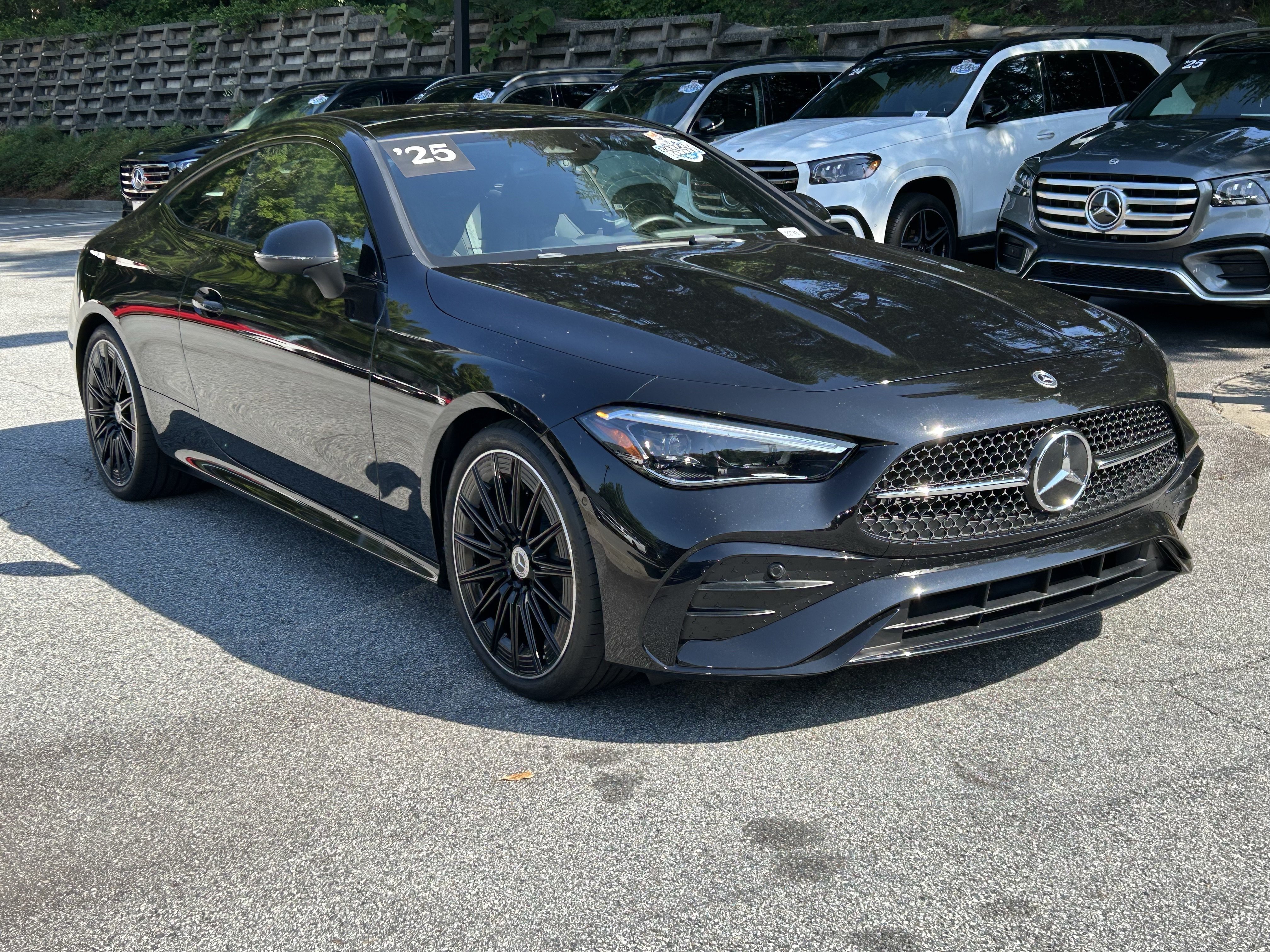 Certified Used 2025 Obsidian Black Metallic Mercedes-Benz CLE 300 4MATIC® Coupe image 4