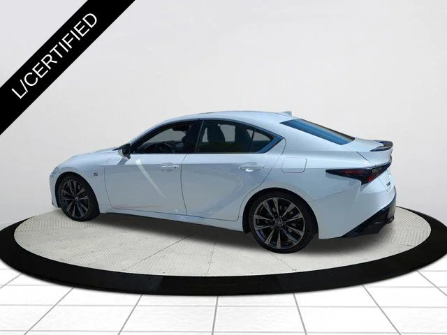 Certified Used 2021 ULTRA WHITE Lexus 350 F SPORT image 6