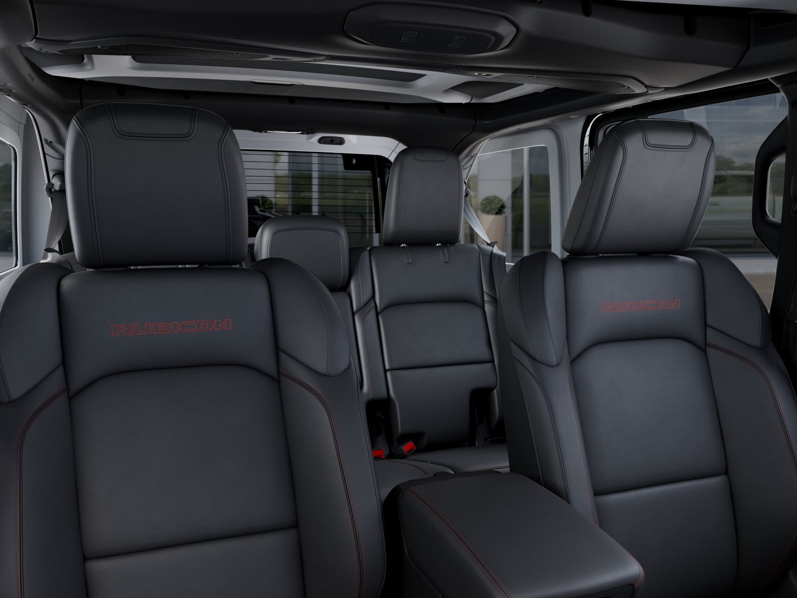 New 2026 Black Clear-Coat Exterior Paint Jeep Rubicon X image 26