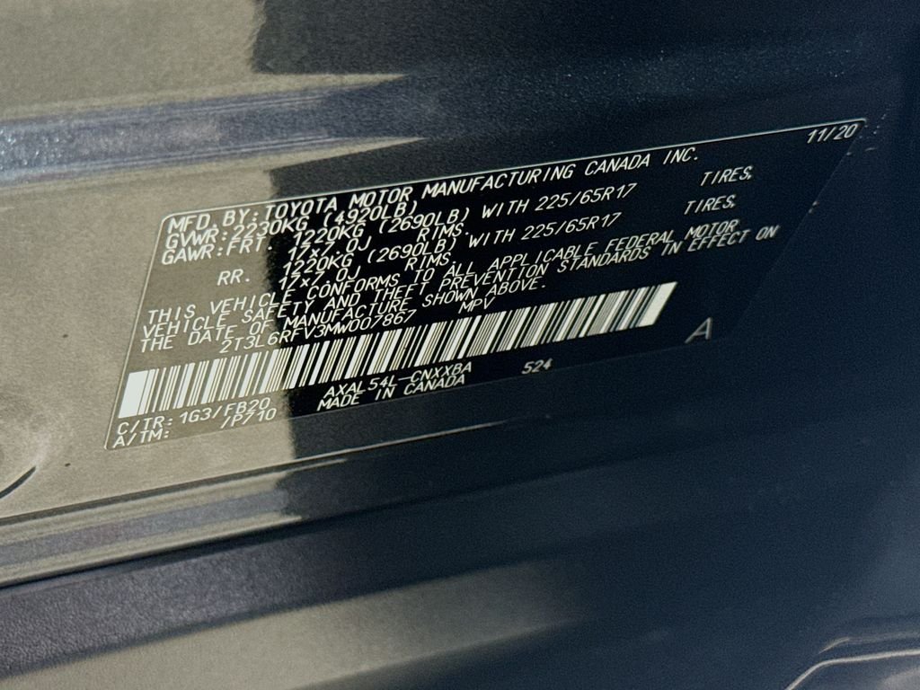 Used 2021 Magnetic Gray Metallic Toyota Hybrid LE image 29