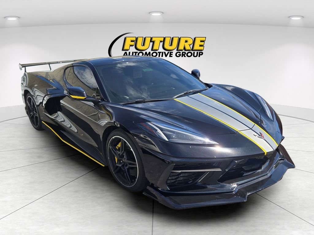 Used 2022 Black Chevrolet Stingray image 1