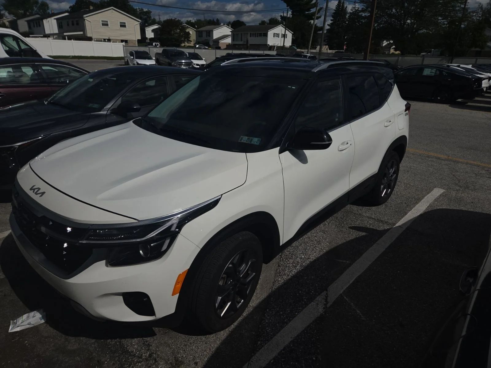 Certified Used 2024 White Kia S image 1