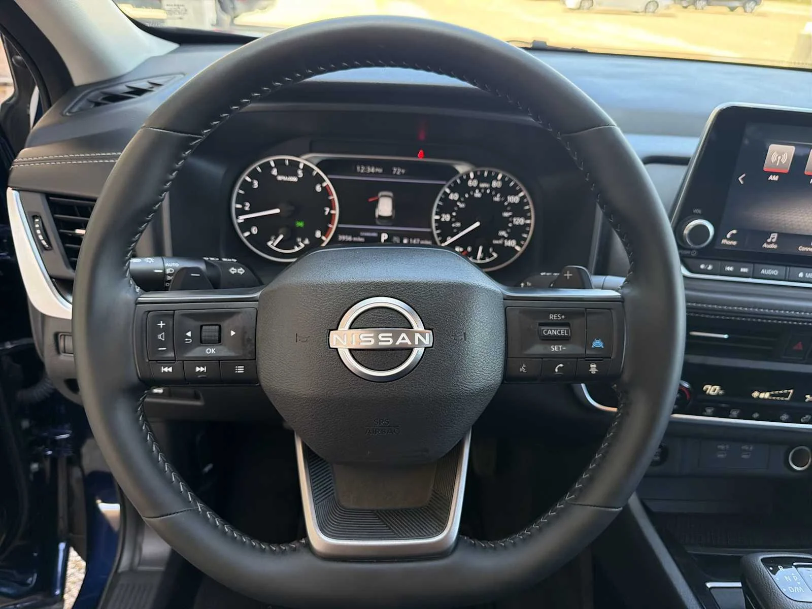 Used 2025 Deep Ocean Blue Pearl Nissan SV image 12
