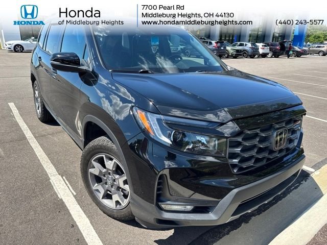 Certified Used 2022 Crystal Black Pearl Honda TrailSport image 1
