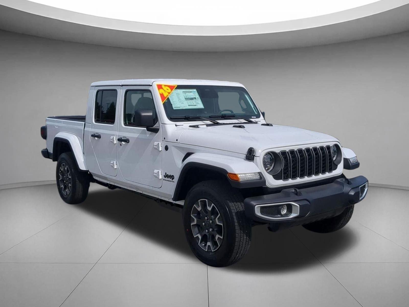 New 2026 Bright White Clearcoat Jeep Sahara image 7